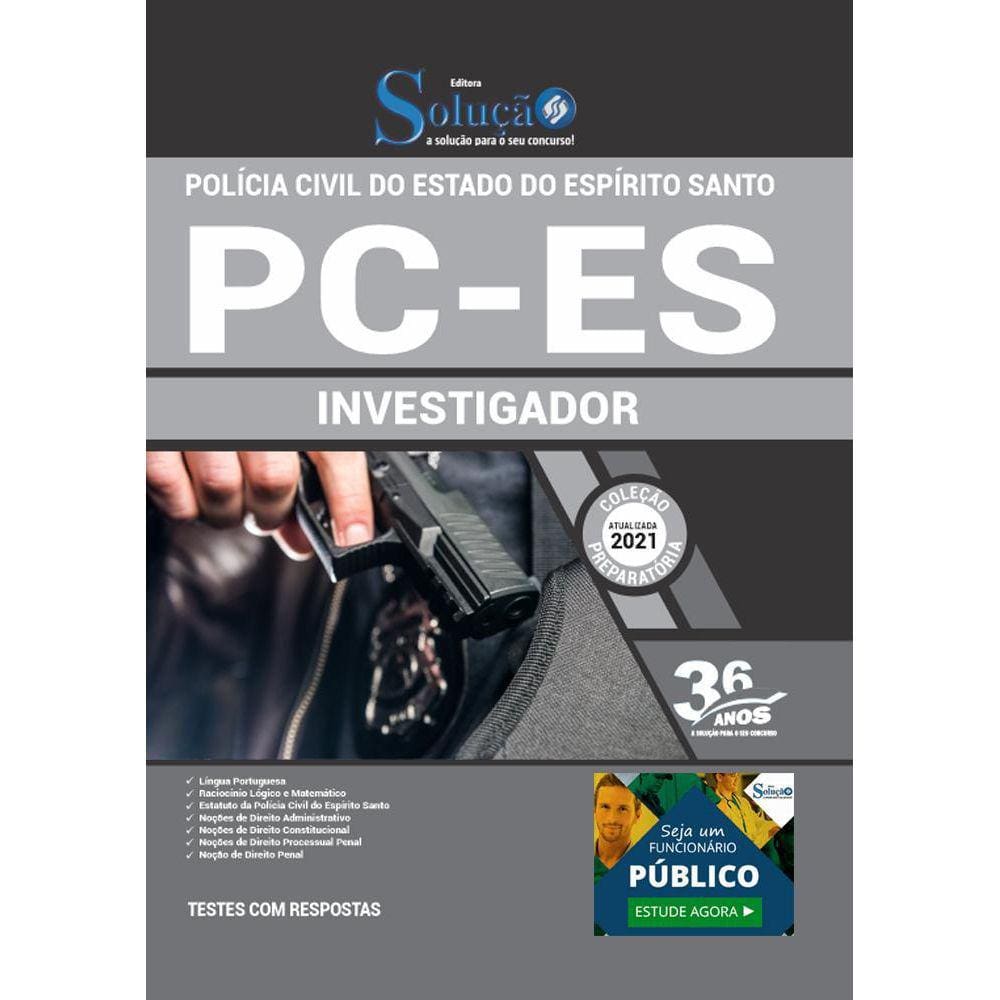 Apostila Concurso Pc Es - Investigador