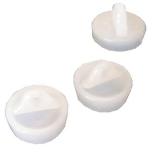 Kit Tampa para Válvula de Tanque 1?pol. -Kit c/ 3 tampinhas
