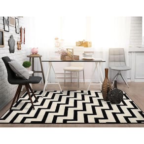Tapete Black White 04/88 Linhas 2,00x2,50m São Carlos
