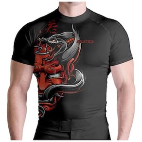 Rash Guard Red Samurai MC Atlética Esportes