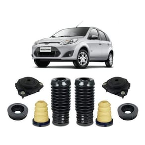 2 Kit Coxim Rolamento Batente Dianteiro Fiesta 2012 2013 14