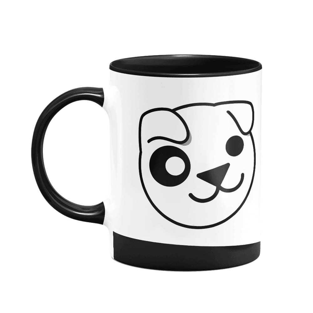 Caneca Linux  - Puppy B-black