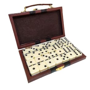 Jogo Dominó Maleta Profissional 28 Peças