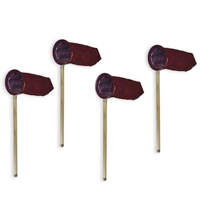 Kit Com 4 Salvas Para Coleta De Dízimos E Ofertas Vinho