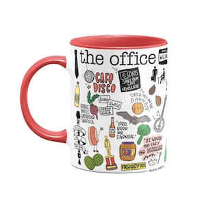 Caneca The Office Icons Moments - B-red