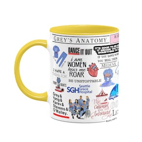 Caneca Icons Moments - Greys anatomy - B-yellow
