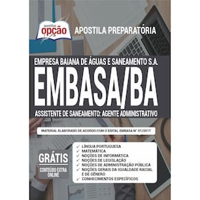 Apostila Concurso Embasa Ba - Agente Administrativo