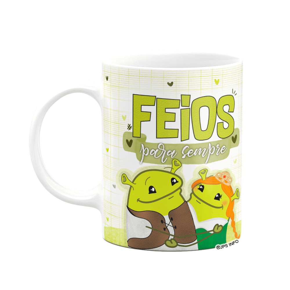 Caneca Flork Namorados - Feios para sempre