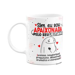 Caneca Flork Namorados - Apaixonada pelo seu jeitinho