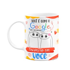 Caneca Flork Namorados -  Você é como o google