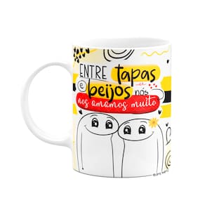 Caneca Flork Namorados - Entre tapas e beijos