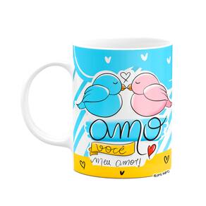 Caneca Namorados - Amo você, meu amor! Blue