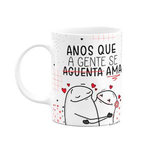 Caneca Flork Namorados - Anos que a gente se aguenta!