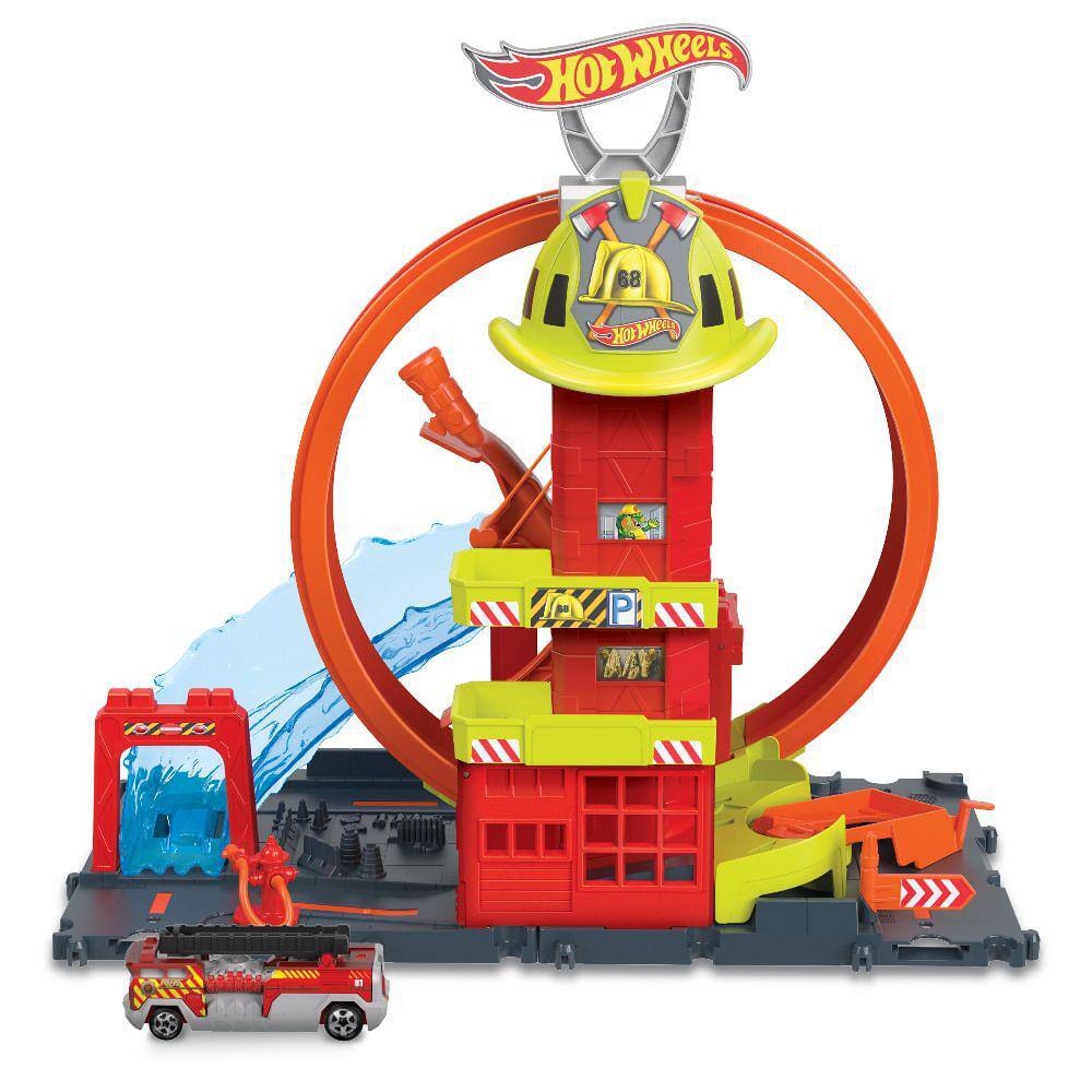 Pista Gigante Grande De Percurso Batida Colossal - Hot Wheels