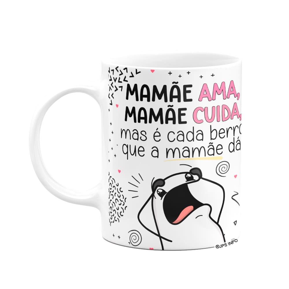 Caneca Flork Mães - Que cuida, que ama!
