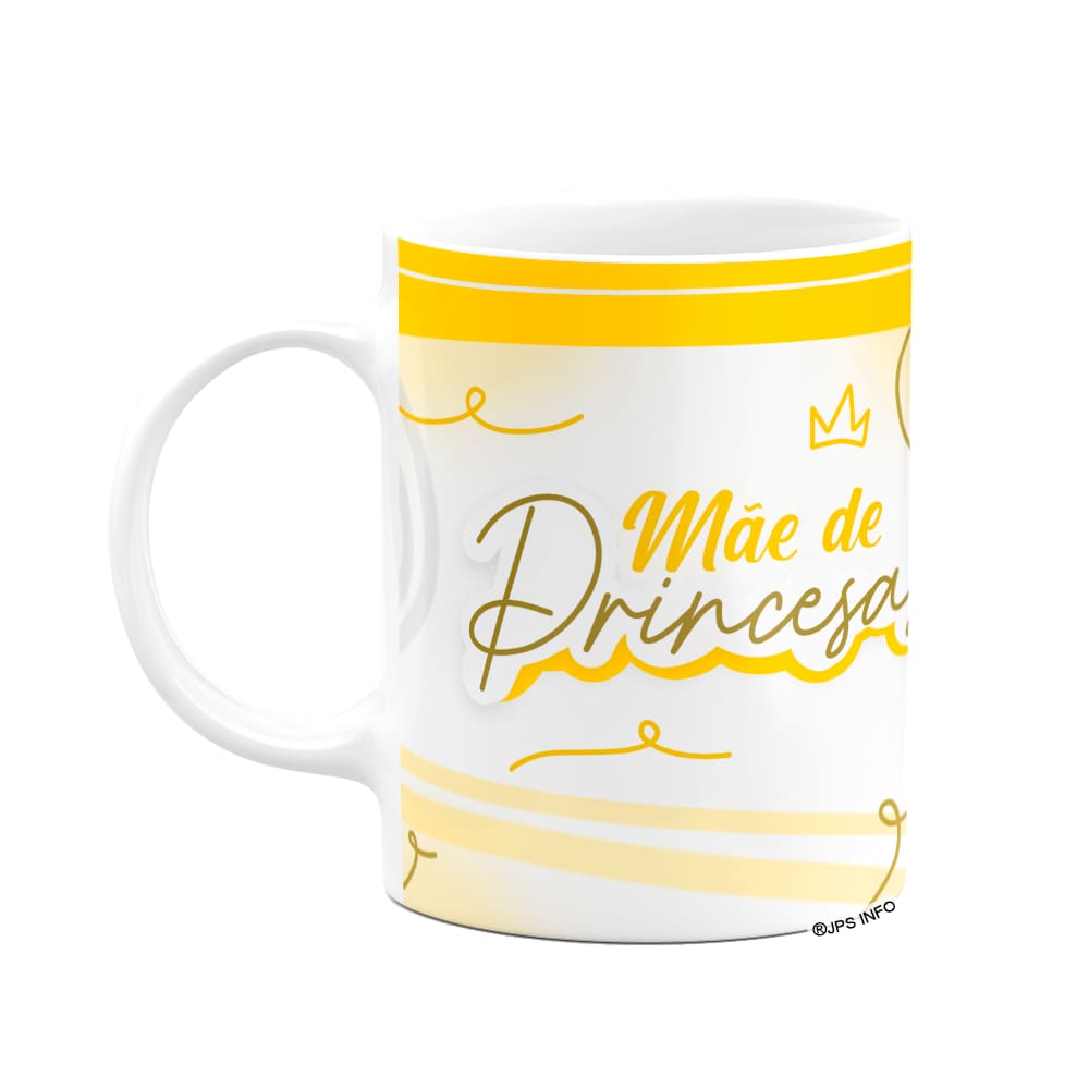 Caneca Mães - Mãe de princesas - Branca