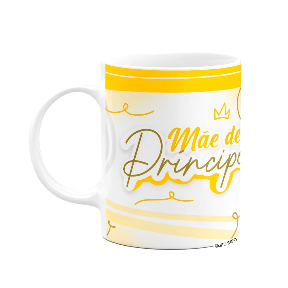 Caneca Mães - Mãe de príncipe - Branca