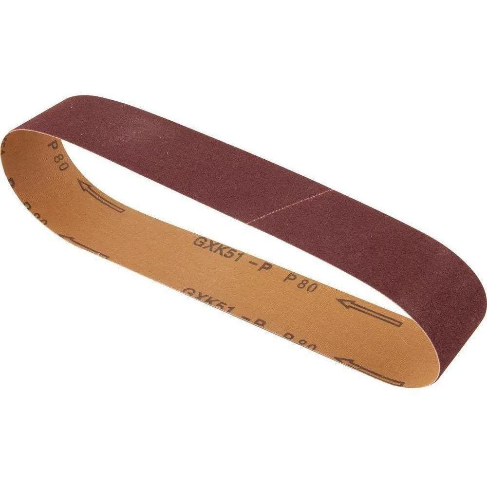 Cinta De Lixa 50 Mm X 686 Mm G 80 Com 5 Peças - Vonder