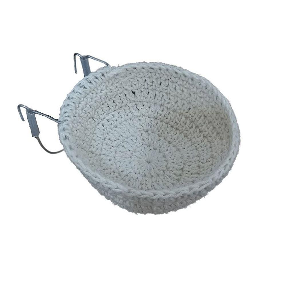 Ninho Crochê com Suporte Vertical - Canário de Porte - York