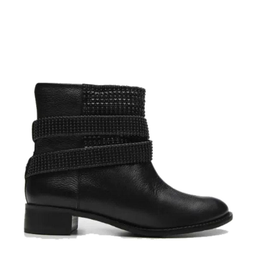 Bota Capodarte Feminina Strass Preta-4015084