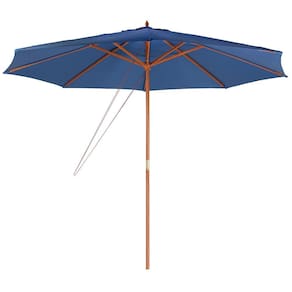 Ombrelone em Madeira Jardim Piscina Praia 3m Mor