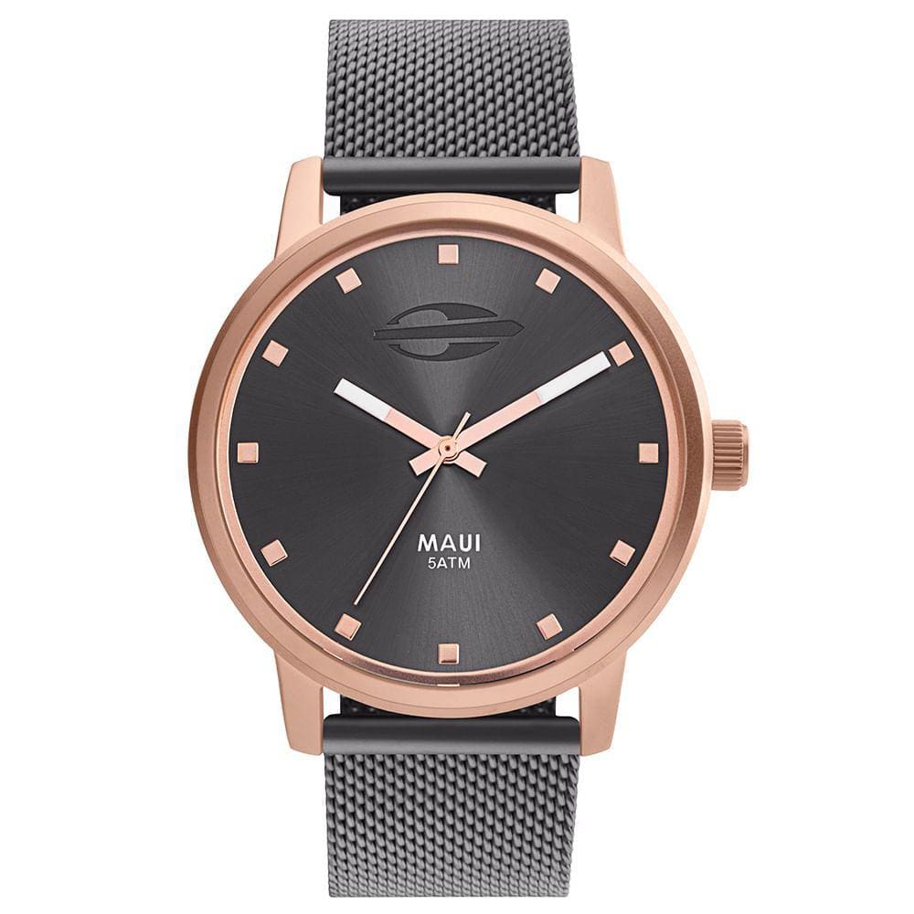 Relógio MORMAII feminino rosê esteira MOPC21JAKB/5J