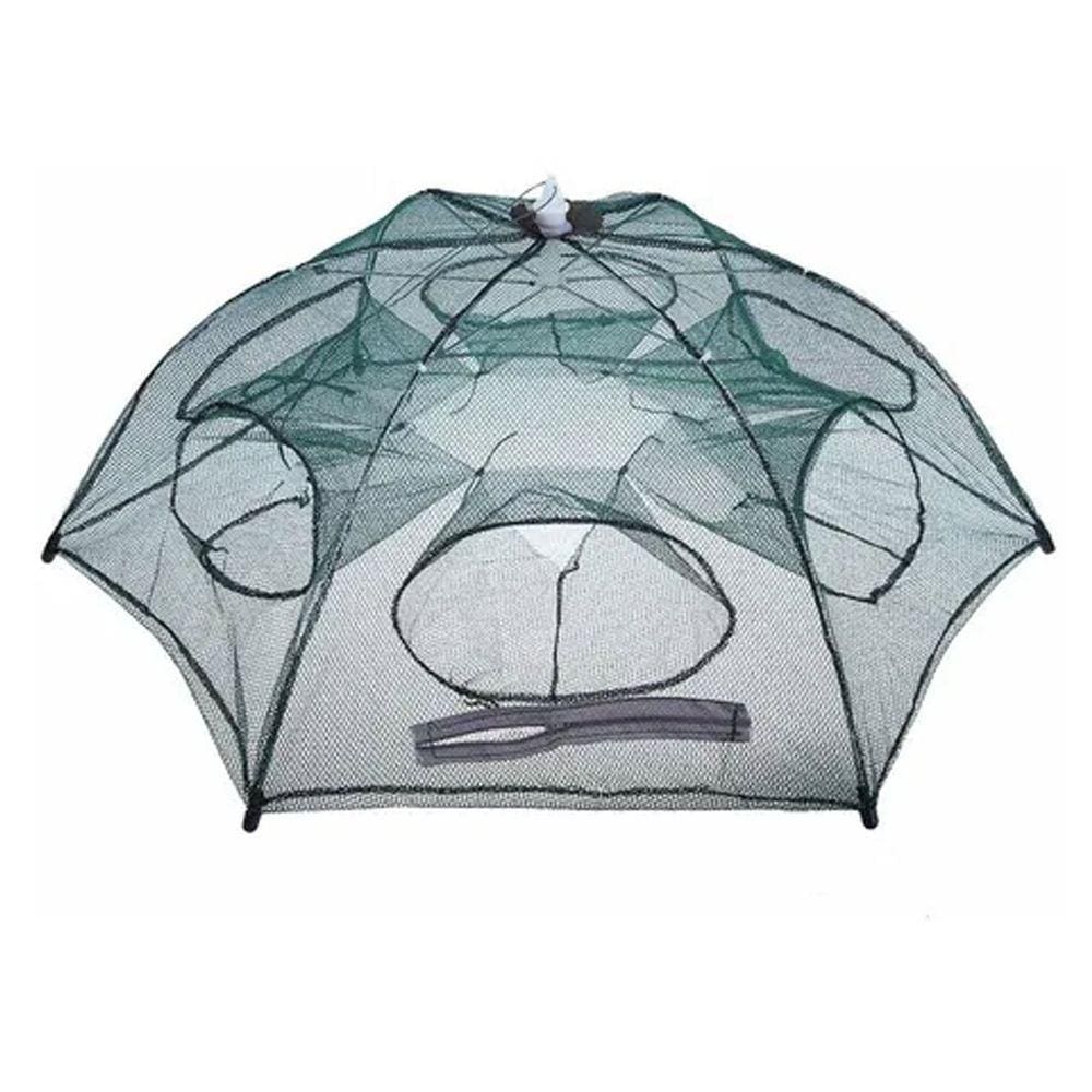 Covo Armadilha De Pesca Peixes Pequenos 6 Entradas