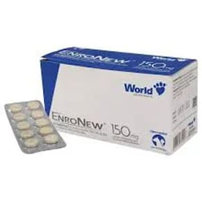 Enronew 150Mg Cães E Gatos Com 100 Comprimidos