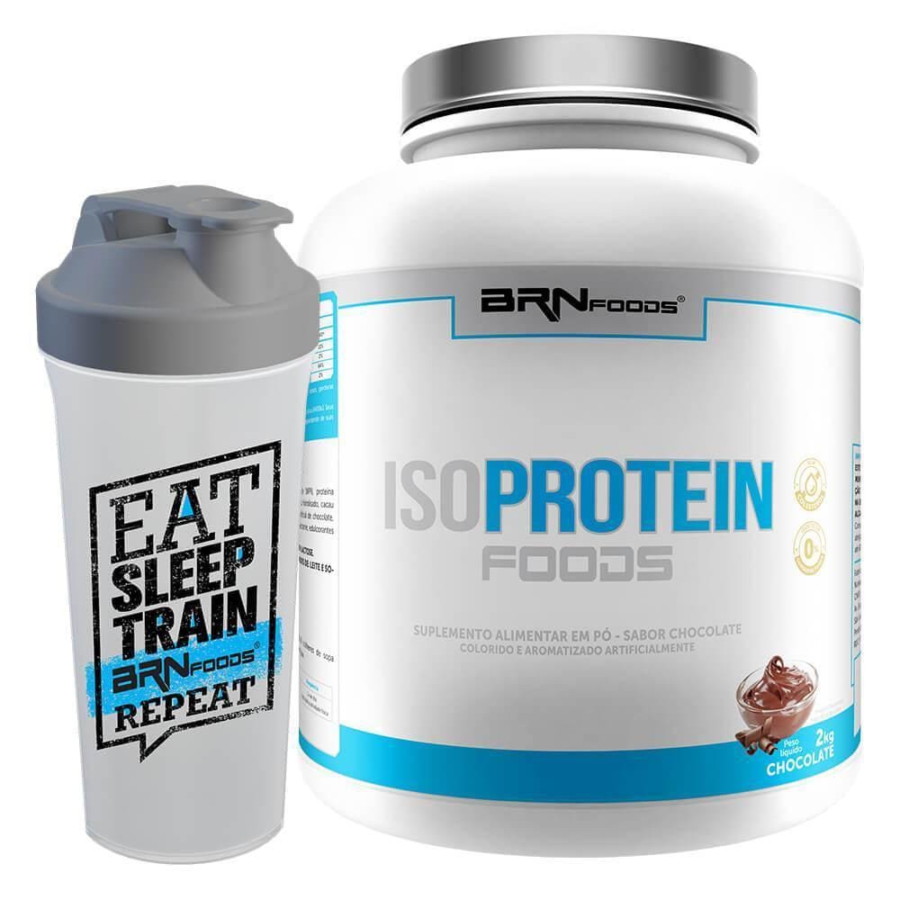 Kit Whey Protein Iso Protein 2Kg 600Ml