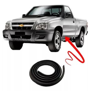 Par Borracha Porta S10 Blazer Ate 2012 C/Aba Interna