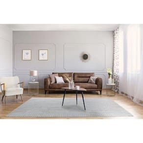 Tapete Turco Sala Sofisticato 01- 300 x 400cm Off White/Cinza