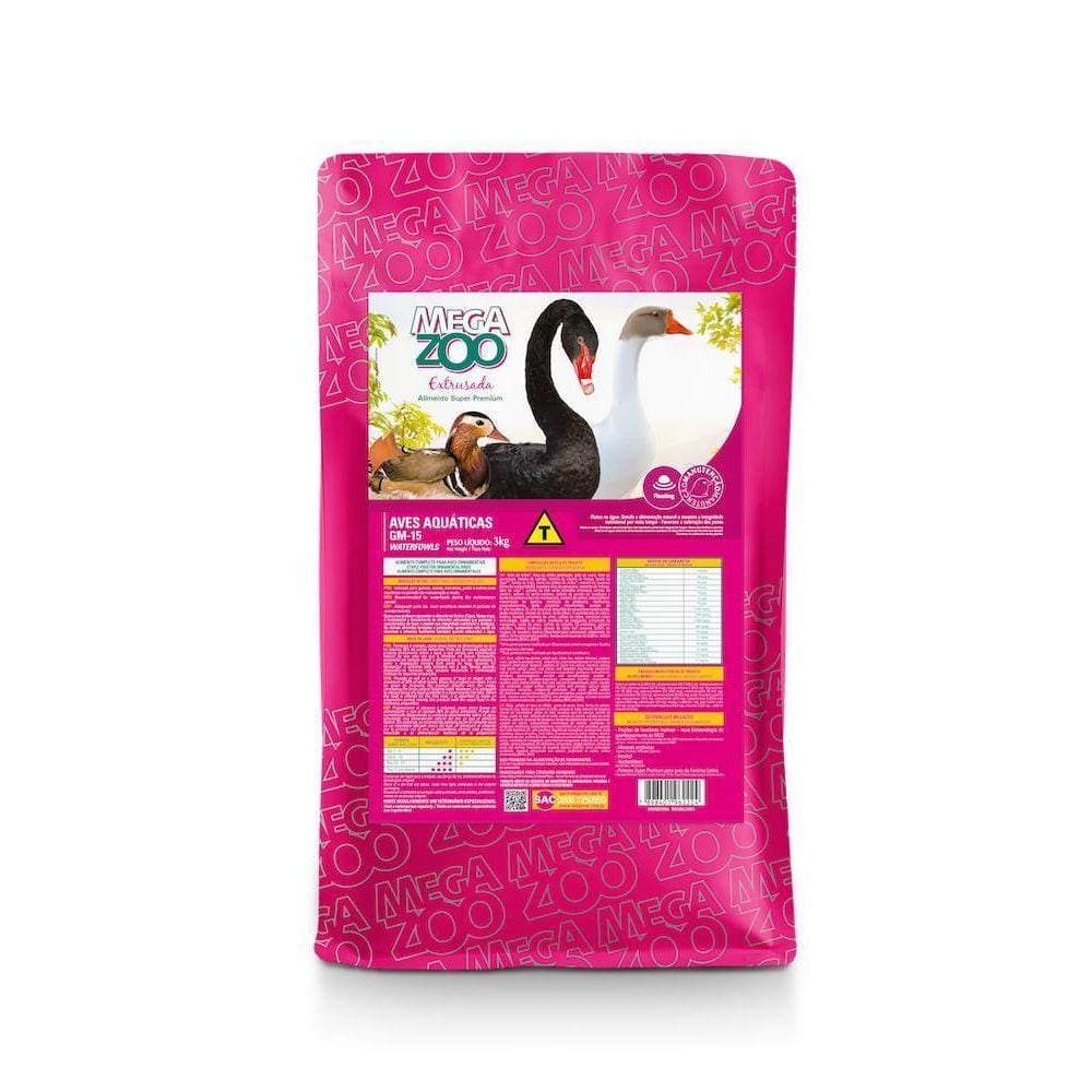Megazoo Aves Aquaticas Manut Gm15 3Kg