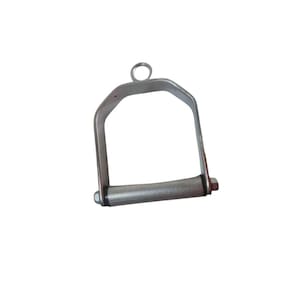 Puxador Estribo Cromado Musculação/Exercícios/Fitness