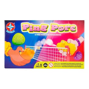 Jogo Infantil - Ping Porc - Estrela