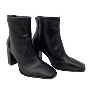 Bota Feminino Vizzano Cano Curto Salto Grosso