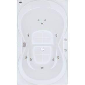 Banheira Hidromassagem Astra Due Super Luxo 160cmx90cmx44cm - 04 Jatos Acrílico P1 Sem Aquecedor 220V