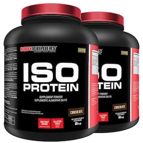Kit 2X Whey Iso Protein 2Kg Chocolate - Bodybuilders
