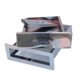 Gaveta Cinzeiro Inox Para Churrasqueira Artmill