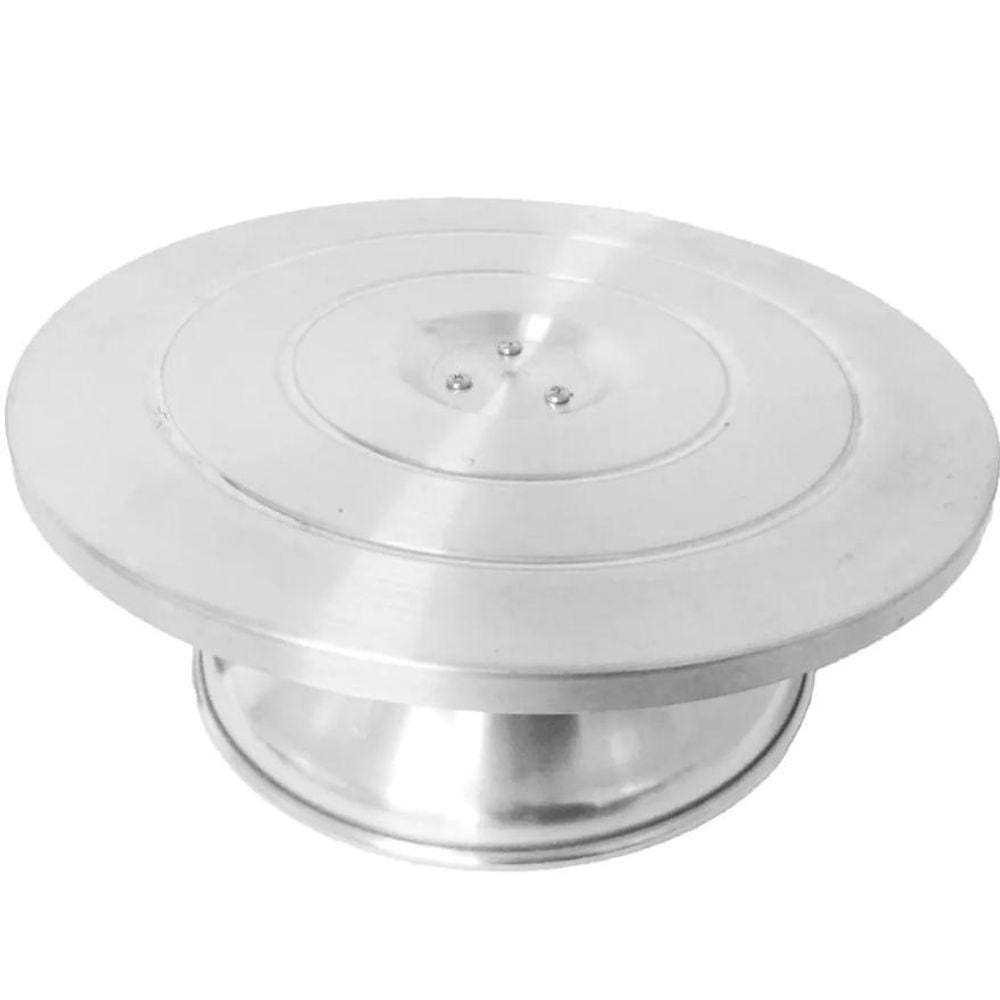 Kit Confeitaria Bailarina Giratória Cortador Nivelador Bolo