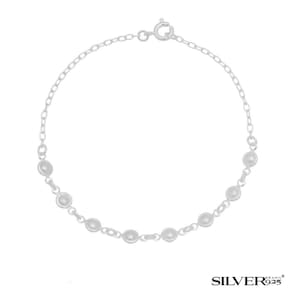 Pulseira Feminina Pérolas Em Prata 925 Oferta