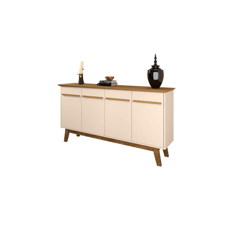 Aparador Buffet Opala Cinamomo Off White - Bechara Móveis