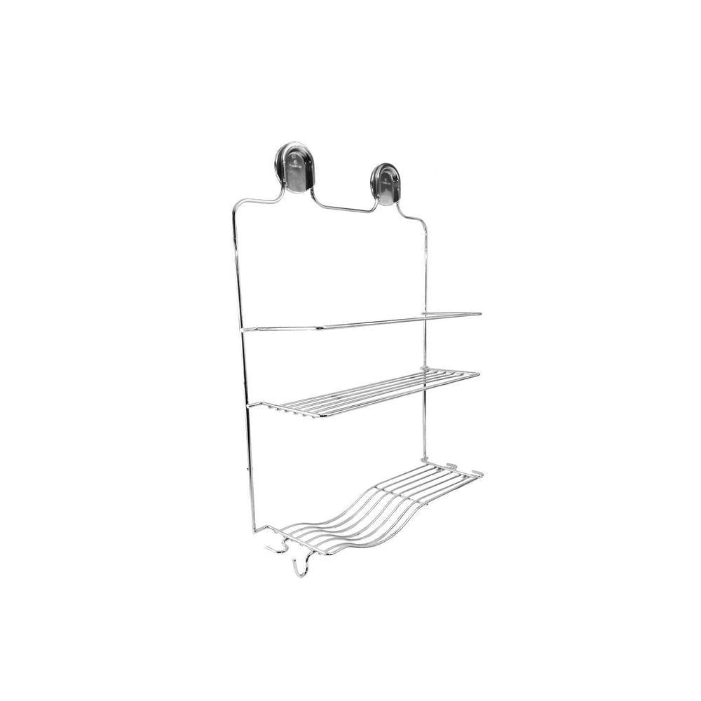 Porta Shampoo Familia Wire Cromo