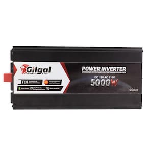 Inversor 5000W 12V 110V Gilgal Para Geladeira