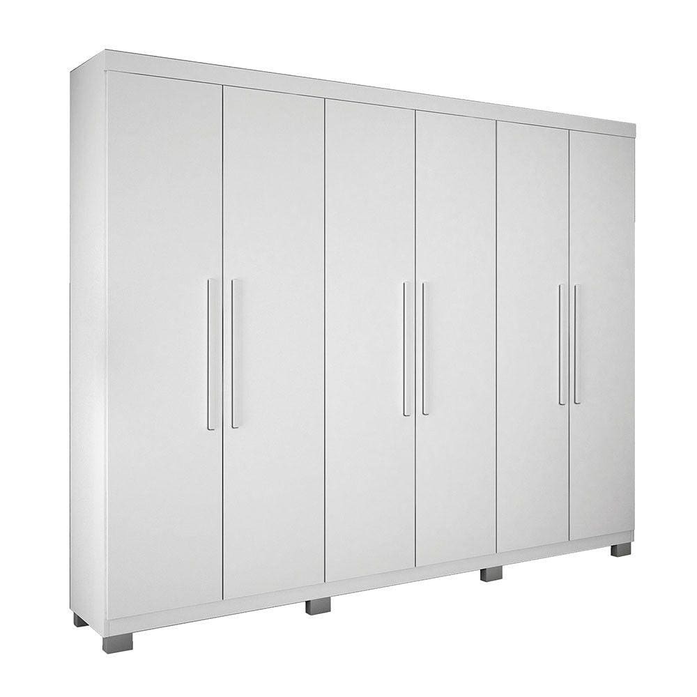 Roupeiro 6 Portas 4 Gavetas Master