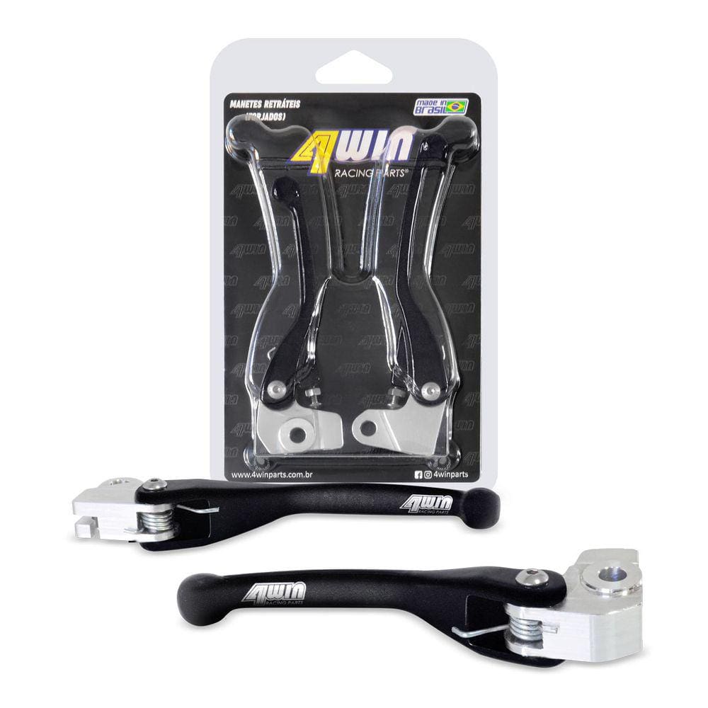 Par Manete Retrátil Forjado 4win Crf 250r Crf 450r Rx