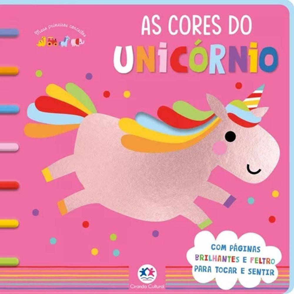 As cores do unicornio