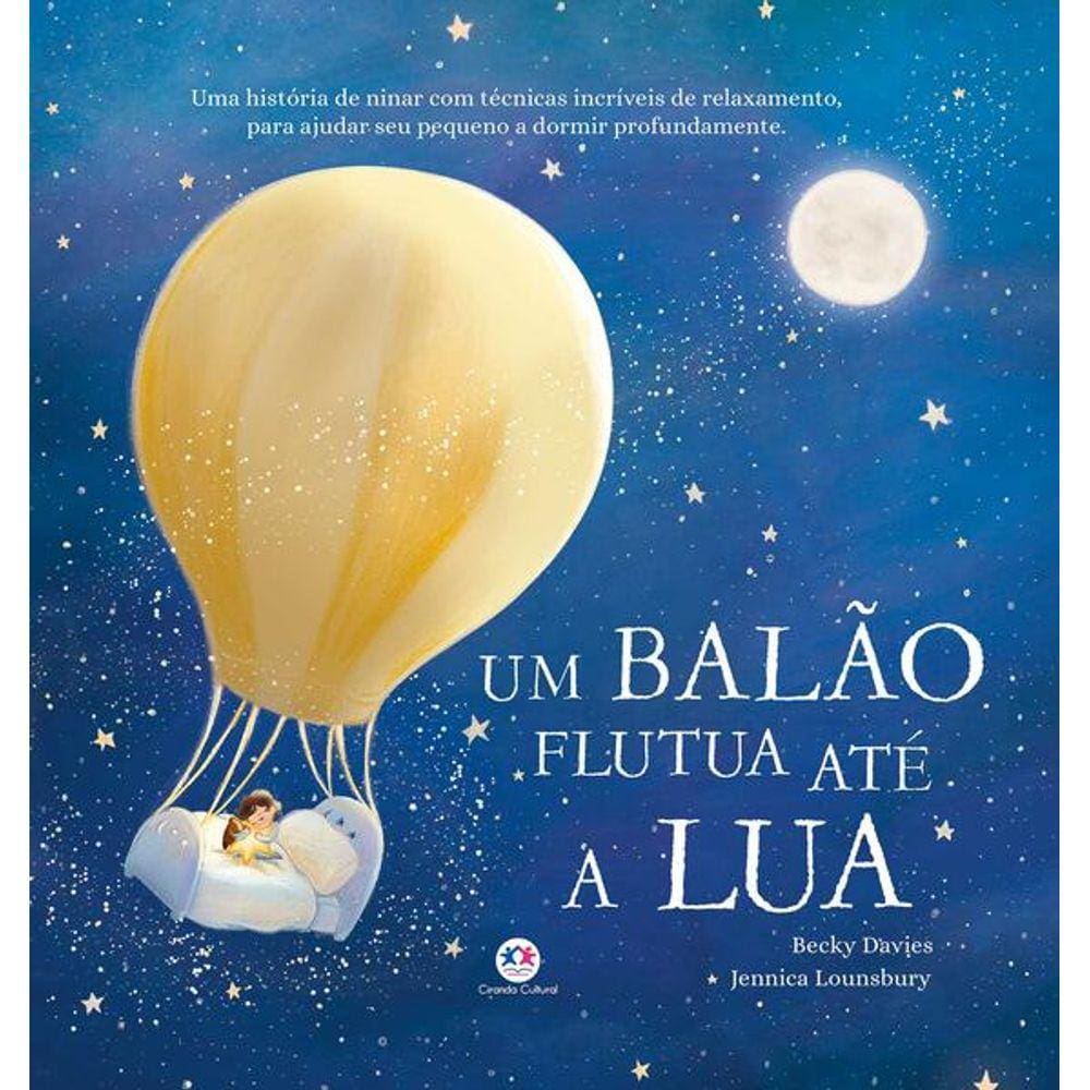 Um Balao Flutua Ate A Lua