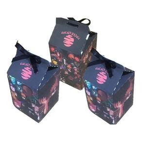 Kit 20 Caixa Milk Lembrancinha Surpresa Festa Tema Akatsuki