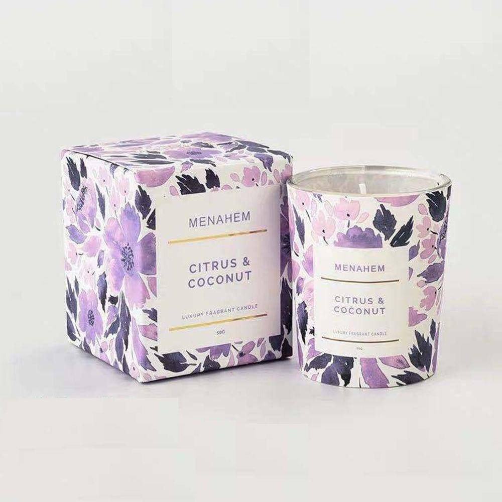 Vela Aromatizante Formato de Copo Aroma Delicioso 6,2cm