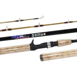 Vara Pesqueiro Carretilha Way Fishing Stillus 1981 1,98m 15-30 Lbs Inteiriça